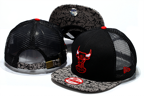NBA Chicago Bulls NE Trucker Hat #04
